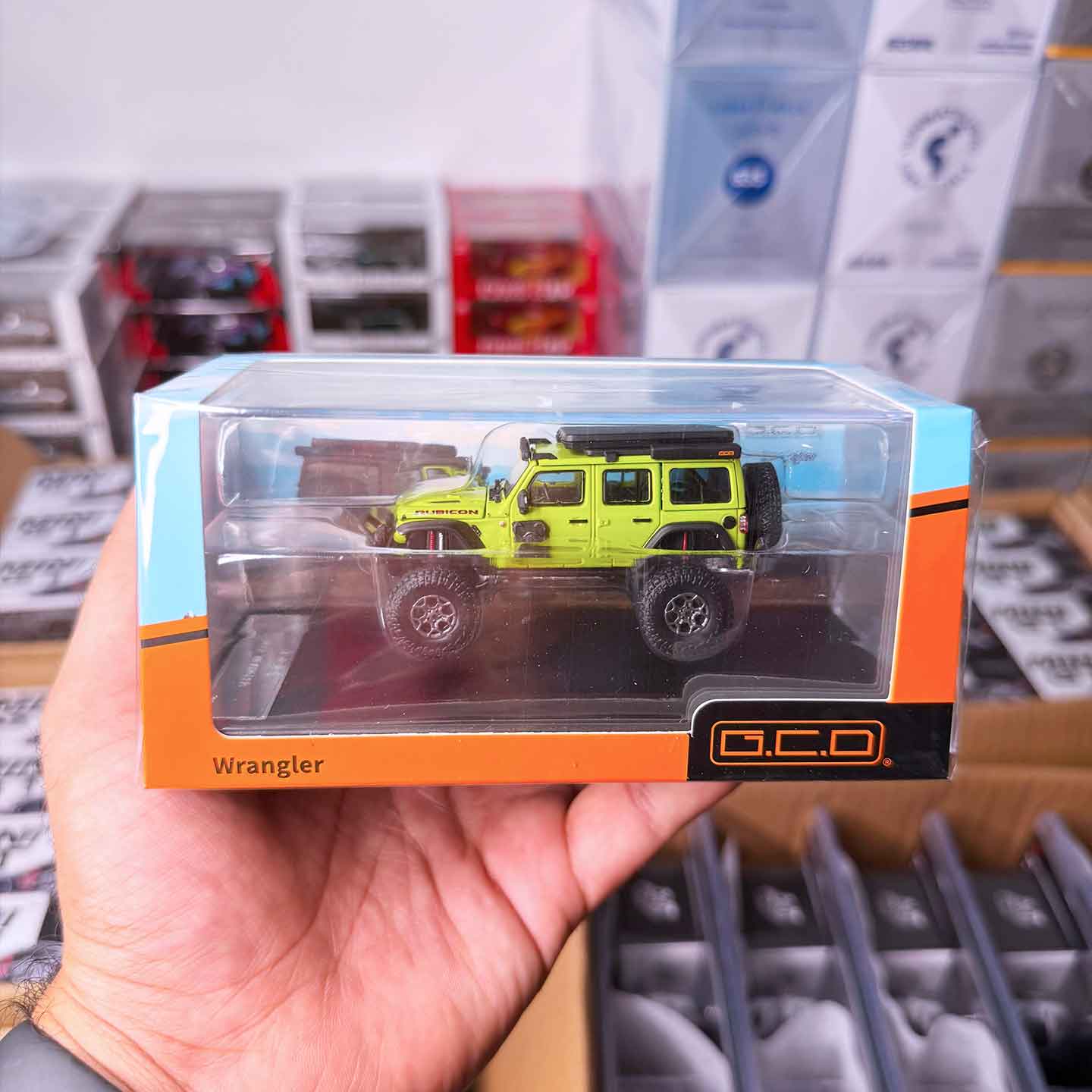 G.C.D 1:64 Jeep Wrangler LHD 2024 diecast model car