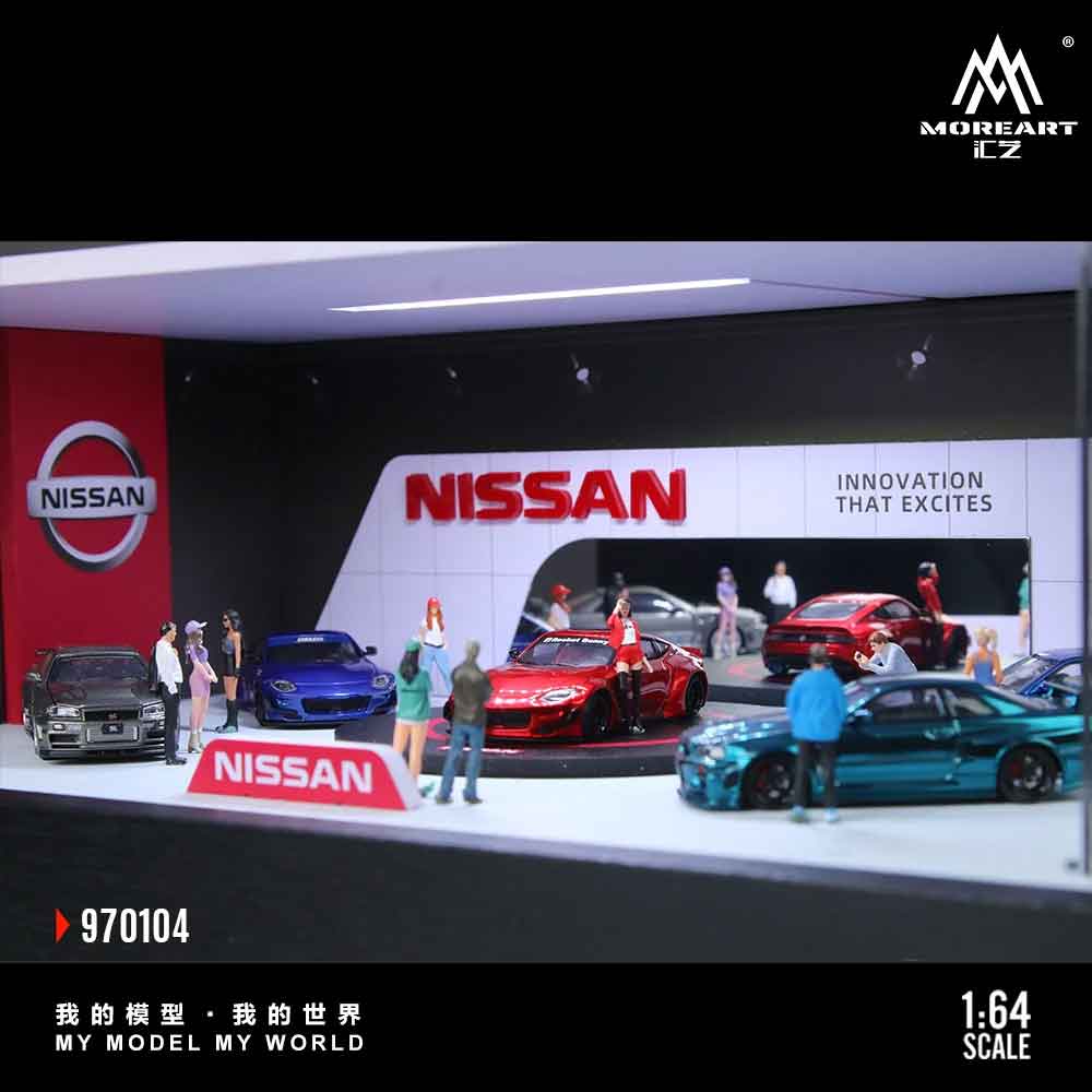 MOREART 1:64 Nissan Rotating Exhibition Hall MO970104