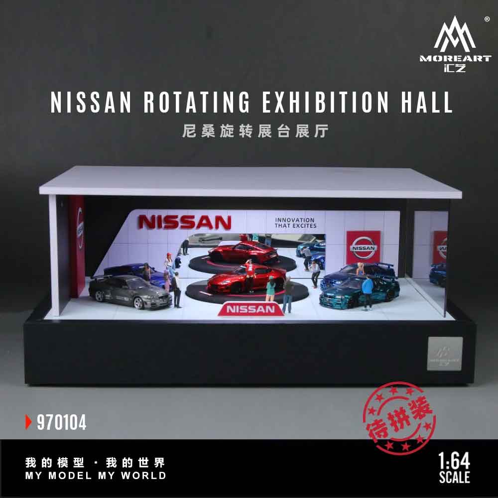 MOREART 1:64 Nissan Rotating Exhibition Hall MO970104