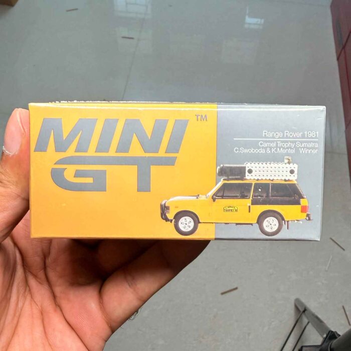 Range Rover 1981 Camel Trophy Sumatra 1:64 C. Swoboda K. Mentel Winner