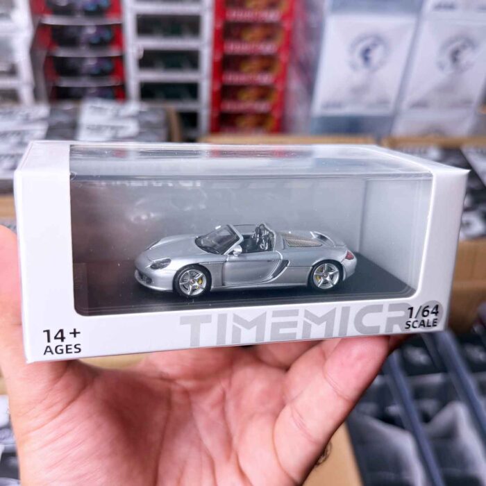Time Micro 1:64 Porsche Carrera GT Silver TM645912